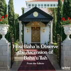 In every religion, the passing of its founder marks a momentous event – so how do Baha’is observe Baha’u’llah’s ascension?  Read the full article – link in bio 🔗  #Bahai #Spirituality #AscensionofBahaullah