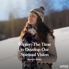 Instead of just hunkering down, we can use winter to transform our minds and prepare our hearts to receive God’s blessings.  Read the full article – link in bio 🔗  #Bahai #Spirituality #Winter #SpiritualGrowth