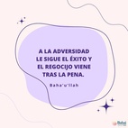 Sed generosos en vuestros días de abundancia y pacientes en la hora del quebranto. A la adversidad le sigue el éxito y el regocijo viene tras la pena. - #Bahaullah  #Bahai #Espiritualidad #Generosidad