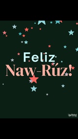 ¡Feliz Naw Rúz! 🌸 Hoy celebramos el Año Nuevo Bahá’í, que coincide con el equinoccio de primavera. Es un tiempo de renovación, esperanza y unidad, celebrado por comunidades bahá’ís en todo el mundo y muchas más. Naw-Rúz marca la llegada del festival anual de la primavera, tanto espiritual como física.  ¡Estás invitado a la celebración! 🎊  Descubre más sobre Naw Rúz y su significado en bahaiteachings.org. 🔗  #NawRuz #AñoNuevo #AñoNuevoBahai #Bahai