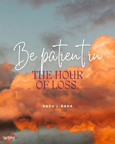 Be generous in your days of plenty, and be patient in the hour of loss. Adversity is followed by success and rejoicings follow woe. - Baha’u’llah ⠀
⠀
#bahai #spirituality #patience #generosity
(Tablets of Bahá’u’lláh Revealed After the Kitáb-i-Aqdas)