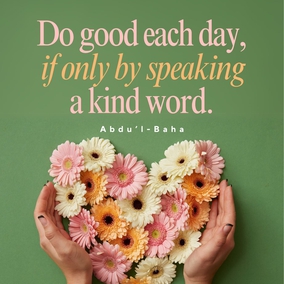 As the soul grows, its capacity increases. Capacity is the measure of development. Love is the evidence of capacity. When we love humanity as God loves us, we have reached the perfect station. Eternal Life is then ours, and this mortal world can give us nothing more. Do good each day, if only by speaking a kind word. - #AbdulBaha  #Bahai #Spirituality #Love #Kindness 
(Ten Days in the Light of Akka)