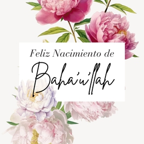 La mayoría de las grandes religiones del mundo celebran los nacimientos de sus profetas y fundadores. Hoy, la comunidad bahá’í de todo el mundo celebra el nacimiento de Bahá’u’lláh, ¡y tú estás invitado a la celebración!  ¿Por qué celebran los bahá’ís? Con el nacimiento de Bahá’u’lláh al amanecer de este día en 1817, y el nacimiento del Báb dos años más tarde, en 1819, los bahá’ís creen que se crearon los medios para el establecimiento de la unidad de la humanidad.  ¡Lee más sobre el Sagrado Doble Natalicio en Bahaiteachings.org/es!  #Bahai #Espiritualidad #NacimientoDeBahaullah #Celebración #Unidad