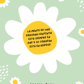 La mente de una persona contenta está siempre en paz y su corazón está en reposo. - #AbdulBaha  #Bahai #Espiritualidad #Contento #Paz
(Star of the West)  Traducción Provisional.