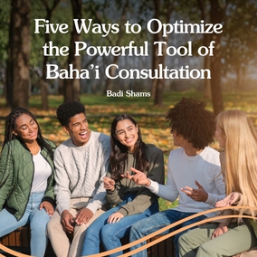 By making consultation a filtration system for the human ego, Baha’is try to purify both understanding and action.  Read the full article – link in bio 🔗  #Bahai #Communication #Spirituality