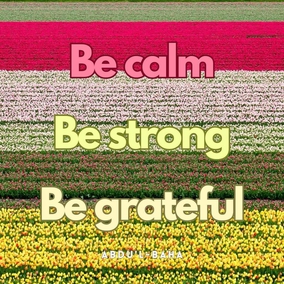 Be calm, be strong, be grateful, and become a lamp full of light, that the darkness of sorrows be annihilated, and that the sun of everlasting joy arise from the dawning-place of heart and soul, shining brightly. – #AbdulBaha  #Patience #Trustn #Faith #Bahai 
(Abdu’l-Baha, Tablets of Abdu’l-Baha, Volume II, p. 405)