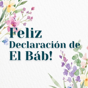 ¡ F E L I Z  D E C L A R A C I Ó N  D E  E L  B A B ! . ✨  Hoy, millones de personas alrededor del mundo recuerdan este momento como el inicio de una historia de fe, unidad y renovación espiritual.  La Declaración del Báb marca el comienzo de una nueva era espiritual. En la noche del 23 de mayo de 1844, el Báb anunció Su misión: preparar a la humanidad para un nuevo Mensajero de Dios que traería enseñanzas capaces de unir al mundo. Su mensaje despertó esperanza, transformación y un llamado a construir una humanidad más justa y unida. ✨  Si quieres descubrir más sobre quién fue el Báb y qué enseñan la Fe Bahá’í y sus principios, visita BahaiTeachings.org 🔗  #Bahai #Espiritualidad #DeclaraciondelBab #ElBab