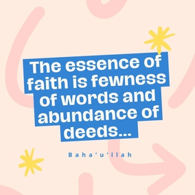 The essence of faith is fewness of words and abundance of deeds... The essence of true safety is to observe silence, to look at the end of things and to renounce the world. - Baha'u'llah  #bahai #faith #spirituallife #spirituality