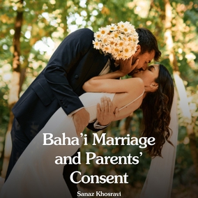 Beyond a physical union: Discover how the Baha’i practice of seeking parental consent strengthens family bonds, fosters consultation, and ensures a solid foundation for couples. Read the full article – link in bio 🔗 #Bahai #Spirituality #Marriage #Family