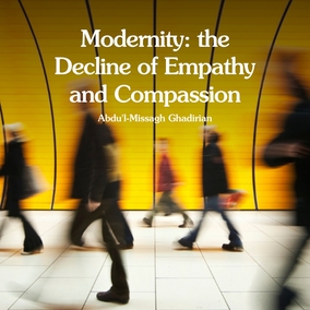 We live at a time in history when material civilization has overshadowed spiritual civilization. The Baha’i Faith aims to re-adjust that imbalance.  Read the full article – link in bio 🔗  #Bahai #Spirituality #Modernity #Empathy