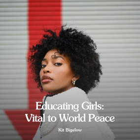 If we want world peace, we must educate girls — it's that simple. The Bahá'í teachings have long proclaimed that the education of women is paramount to building a just and peaceful civilization.  Read the full article – link in bio 🔗  #Bahai #GirlsEducation #GenderEquality #WorldPeace