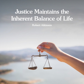 Justice is more than a social ideal—it's the force that maintains the inherent balance of life itself. The Baha'i writings reveal how justice acts as a spiritual law governing all creation.  Read the full article – link in bio 🔗  #Bahai #Justice #SpiritualLaw #BahaiTeachings #Unity